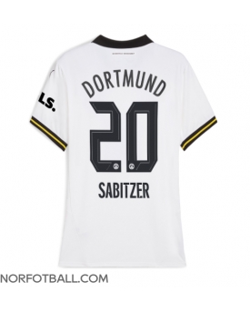 Billige Fotballdrakt Borussia Dortmund Marcel Sabitzer #20 Replika Tredjedrakt Dame 2024-25 Kortermet
